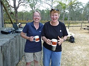 Debra Foggin & Janet Scott -women veteran winners