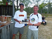 Cliff Harris & Brad Davis - men veteran winners
