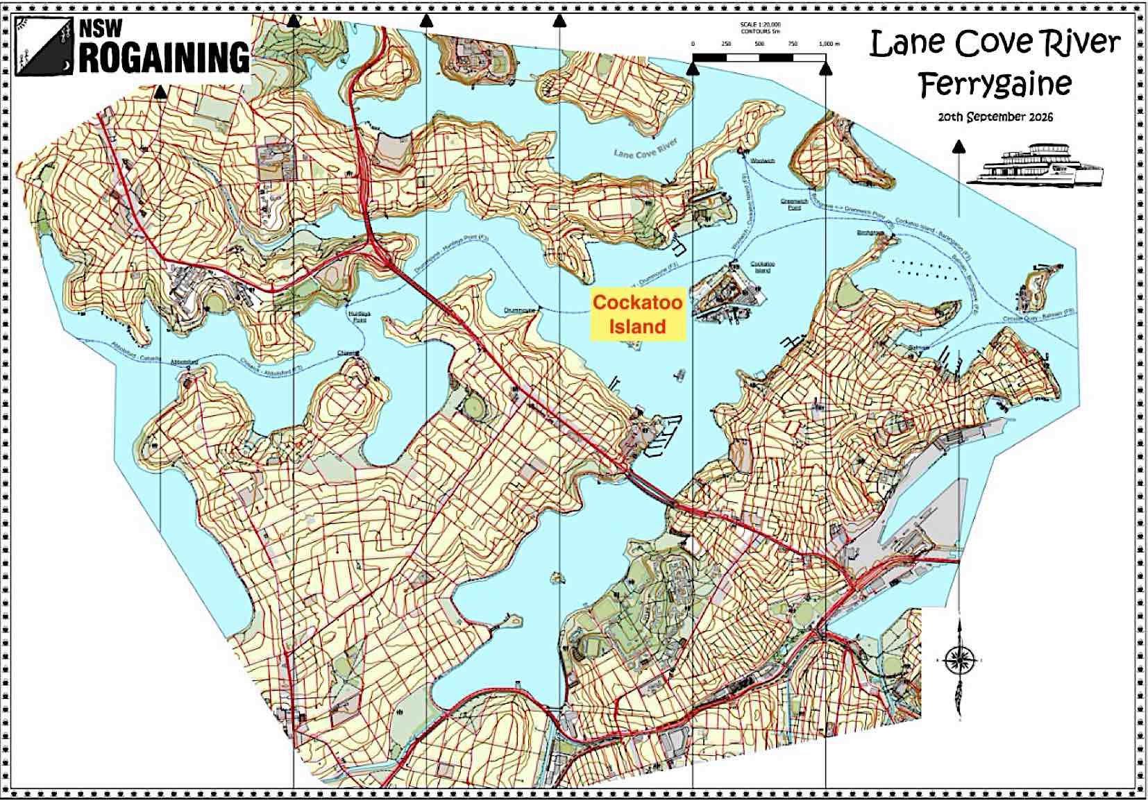 Ferrygaine map
