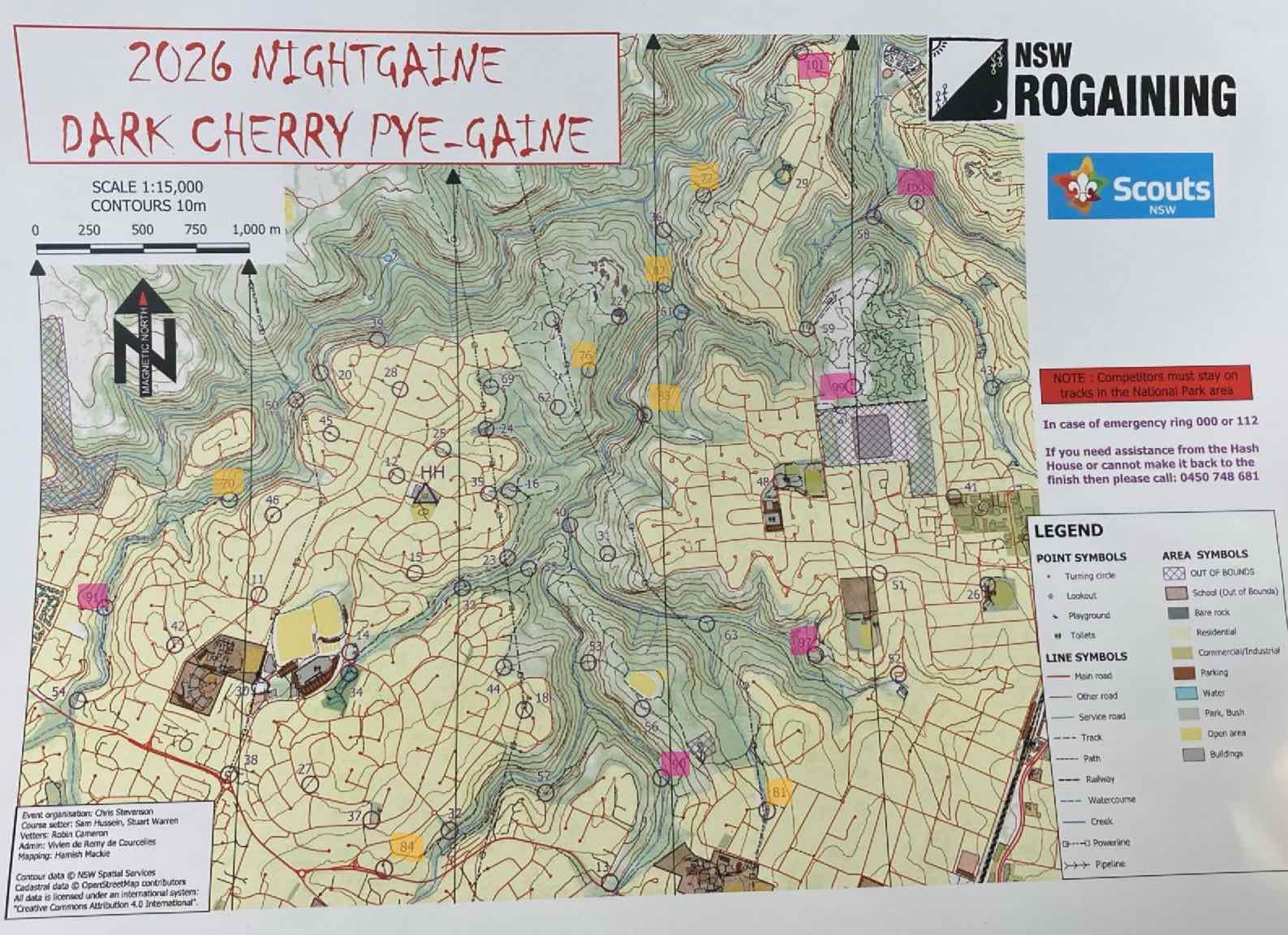 Nightgaine map
